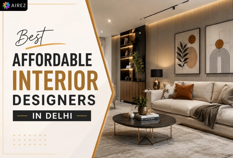 Best affordable interior designers in Delhi showcasing a modern luxury living room with elegant and budget-friendly interior design solutions.