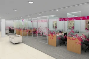 Bank Branch Interior