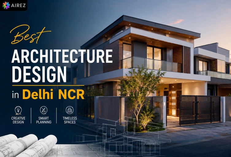 Best Architecture Design in Delhi NCR for modern residential and commercial buildings by AIREZ