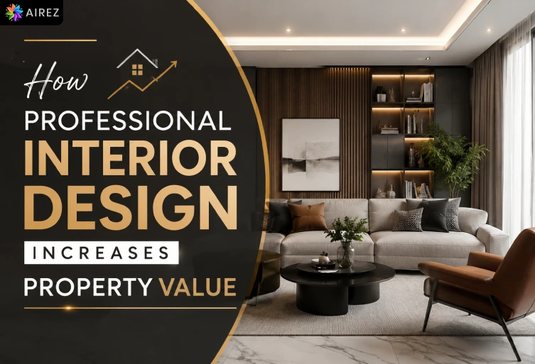 Professional interior design increasing property value in Delhi NCR